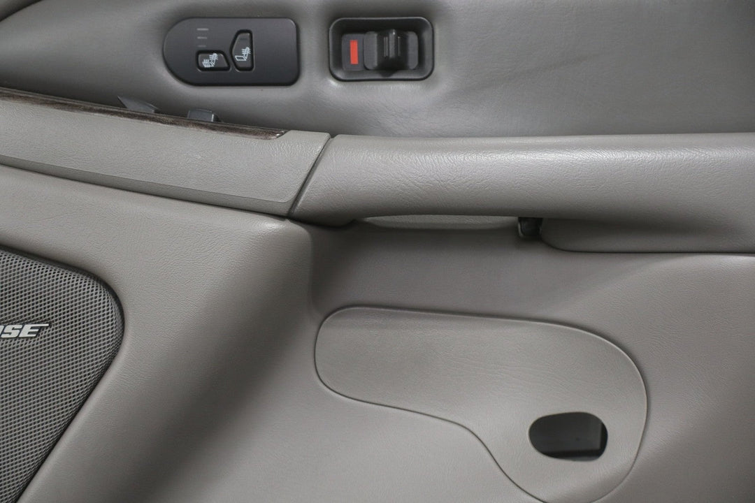 2006 GMC Yukon Denali Right Front Door Trim Panel Stone Gray 922