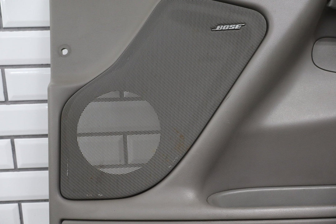 2006 GMC Yukon Denali Right Front Door Trim Panel Stone Gray 922