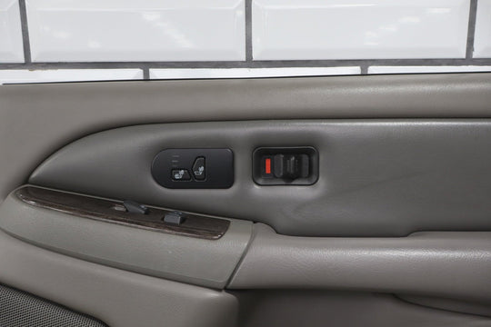 2006 GMC Yukon Denali Right Front Door Trim Panel Stone Gray 922