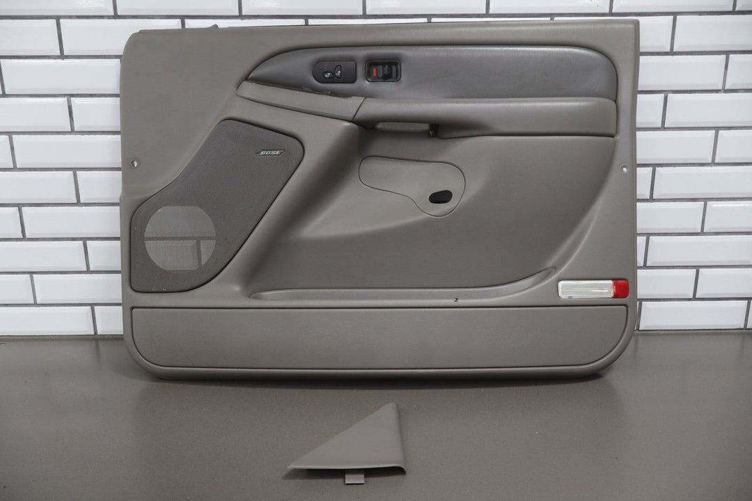2006 GMC Yukon Denali Right Front Door Trim Panel Stone Gray 922