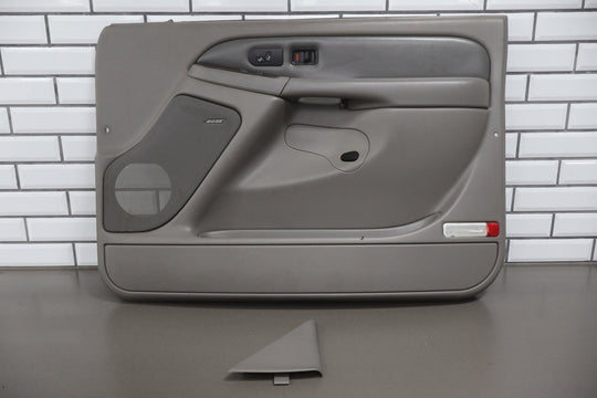 2006 GMC Yukon Denali Right Front Door Trim Panel Stone Gray 922
