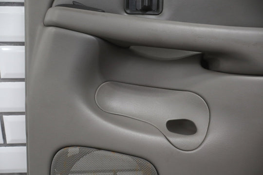 2006 GMC Yukon Denali Right Rear Door Trim Panel Stone Gray 922