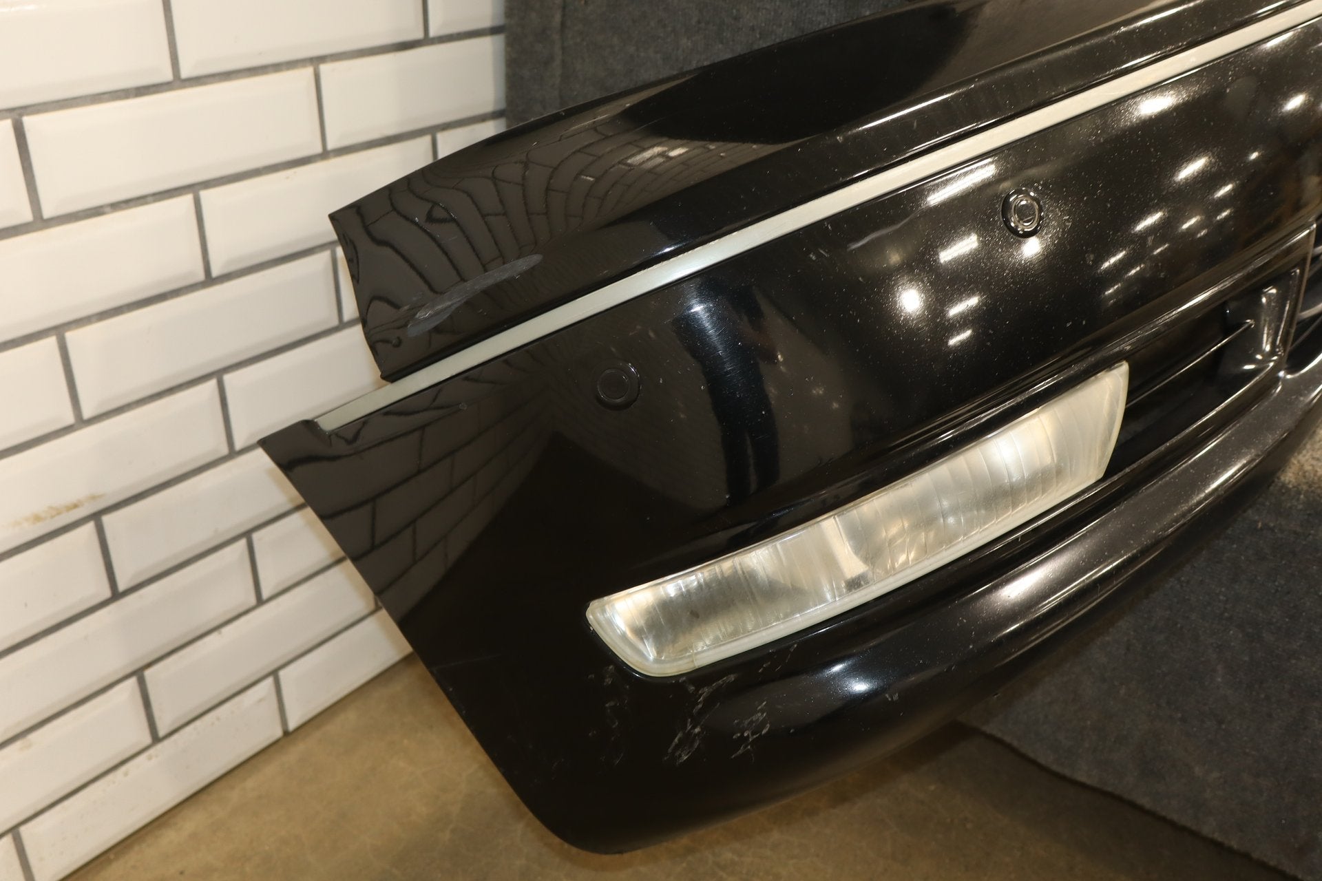 2006 Lexus LS430 Front Bumper black onyx 202