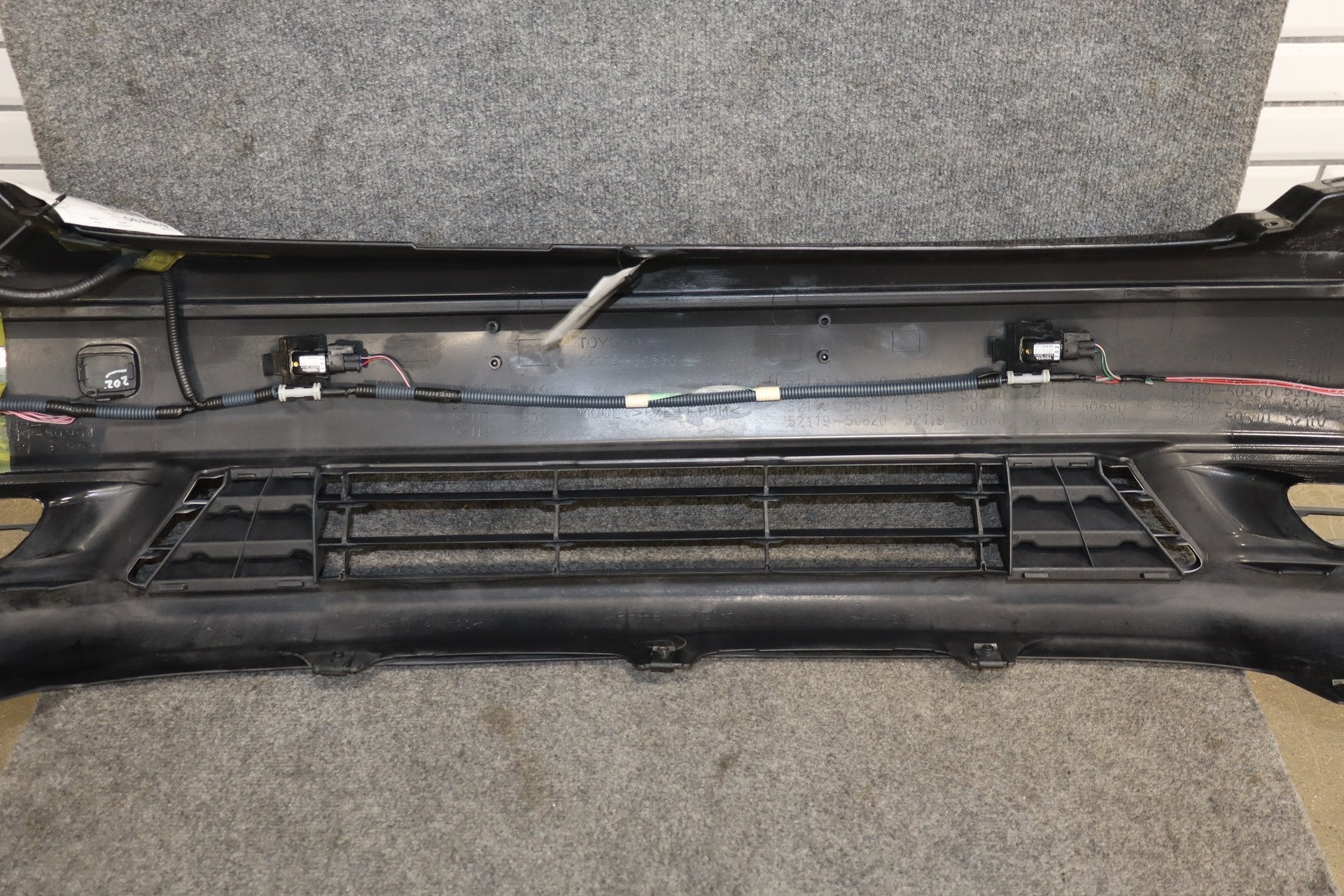 2006 Lexus LS430 Front Bumper black onyx 202