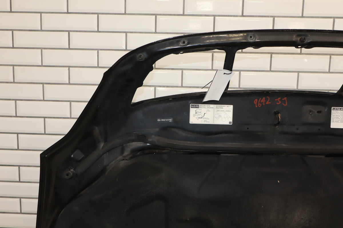 2006 Lexus LS430 Hood black onyx 202