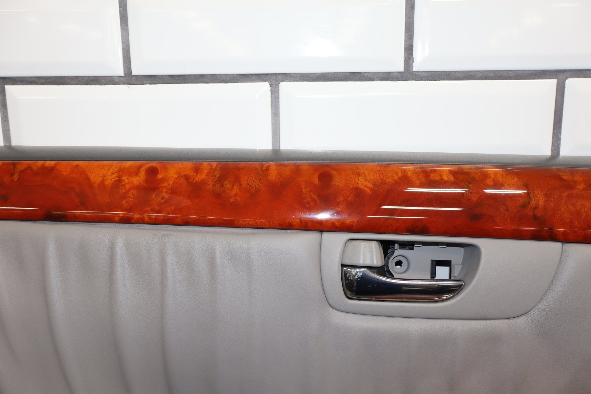 2006 Lexus LS430 Left Rear Door Panel Ash 10