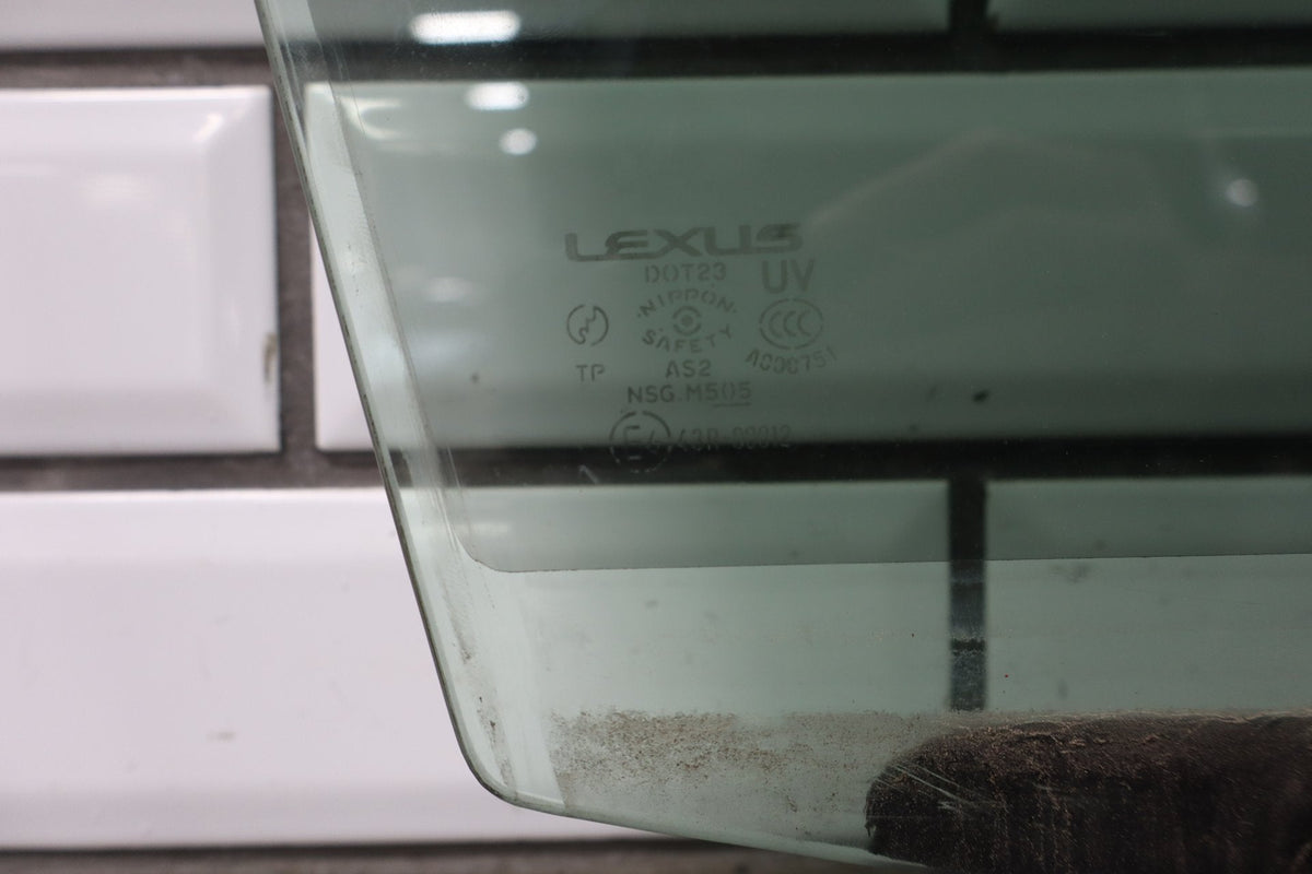 2006 Lexus LS430 Right Front Door Window