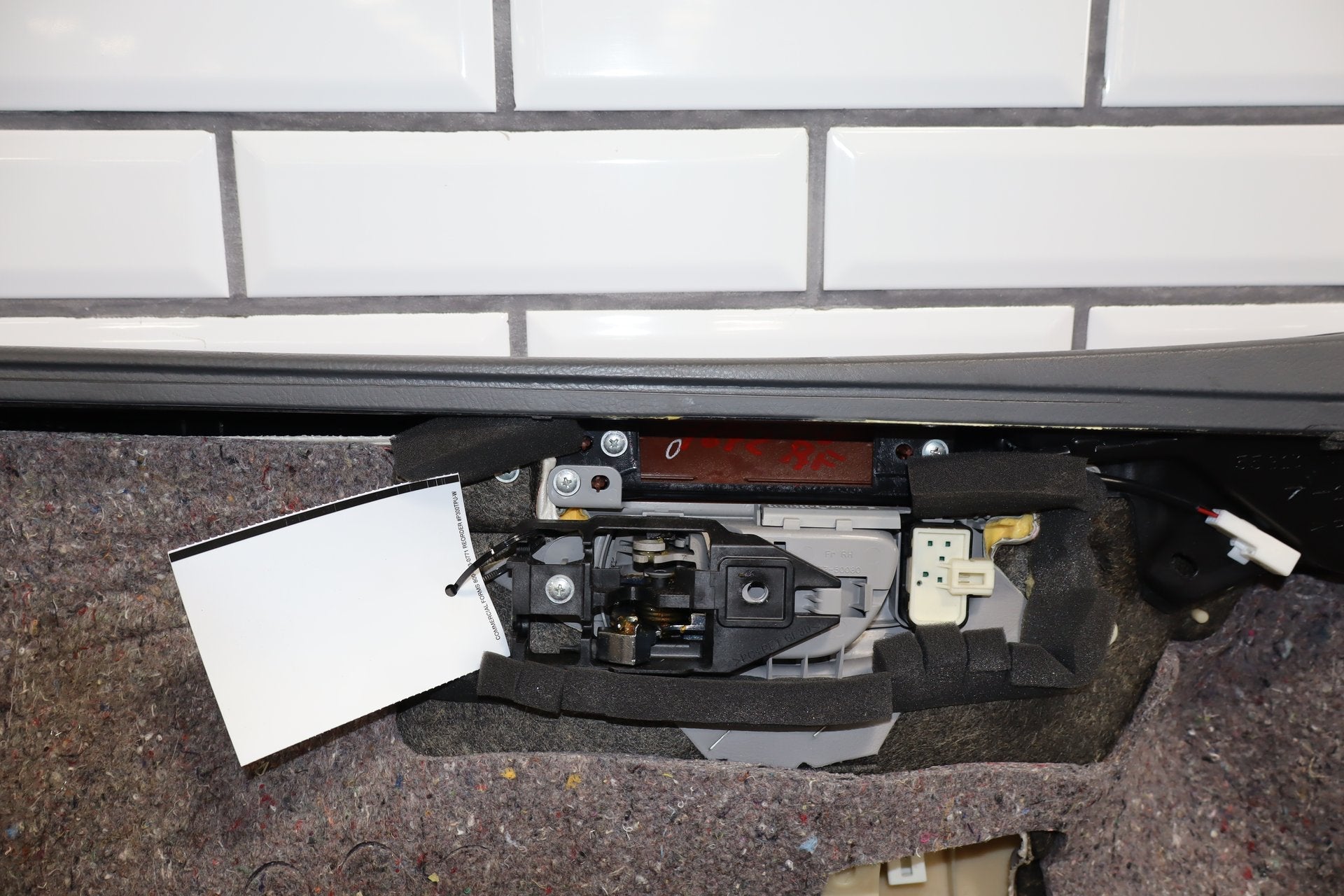 2006 Lexus LS430 Right Front Interior Trim Panel Ash 10