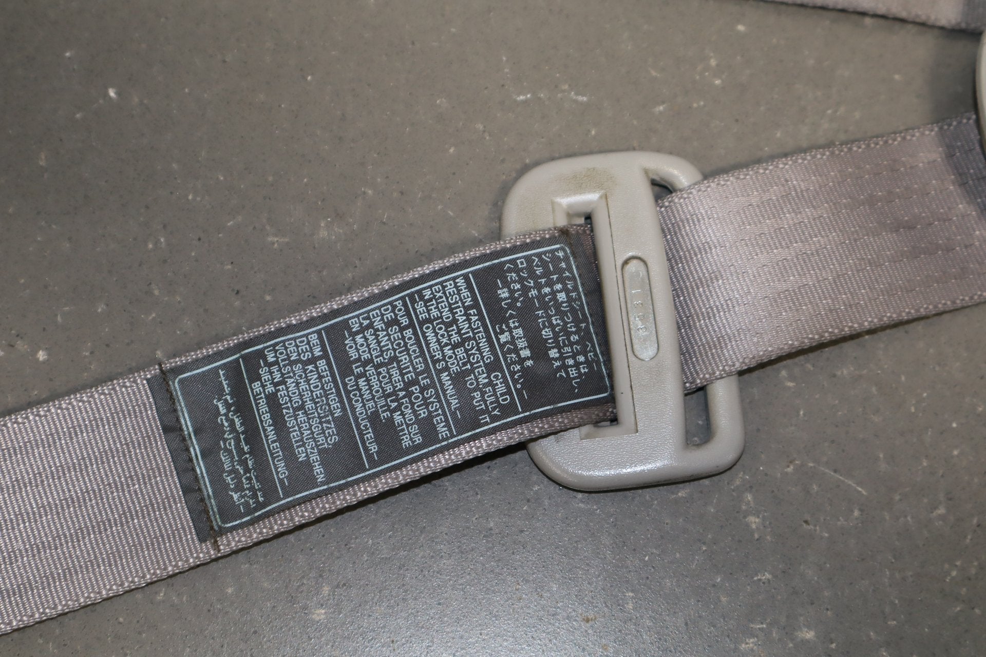 2006 Lexus LS430 Right Front Seat Belt Ash 10