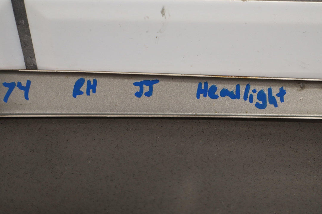 2006 Toyota Land Cruiser Front Lower Metal Headlight Filler Panels *Sonora Gold*