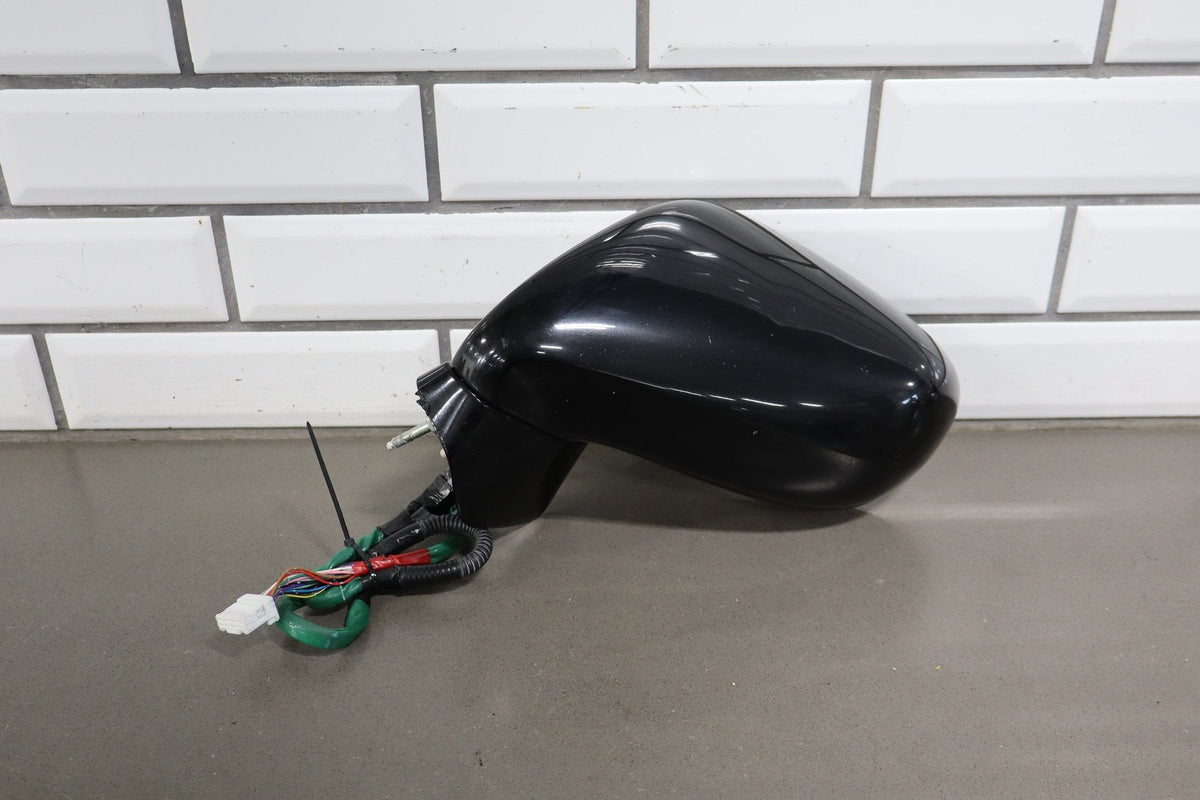 2007-09 Lexus LS460 Left Door Mirror Power Fold Obsidian Black 212