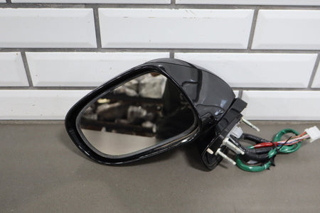 2007-09 Lexus LS460 Left Door Mirror Power Fold Obsidian Black 212