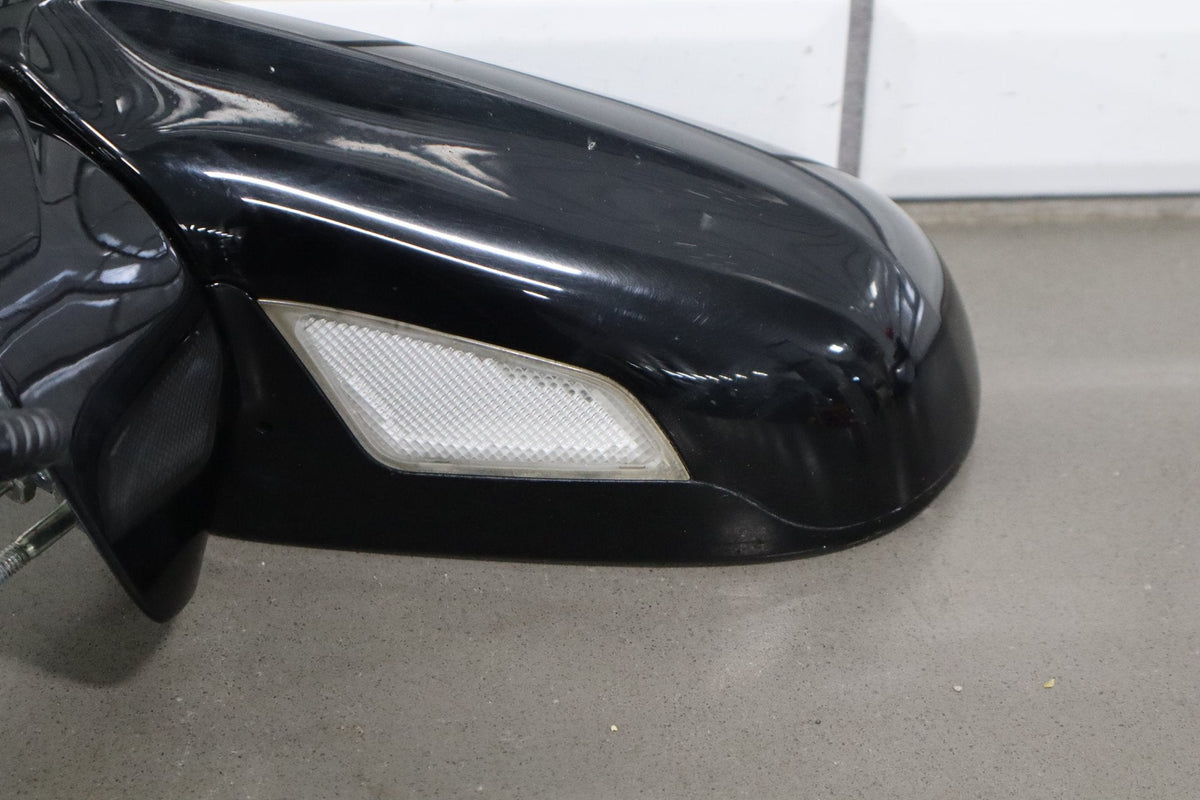2007-09 Lexus LS460 Left Door Mirror Power Fold Obsidian Black 212