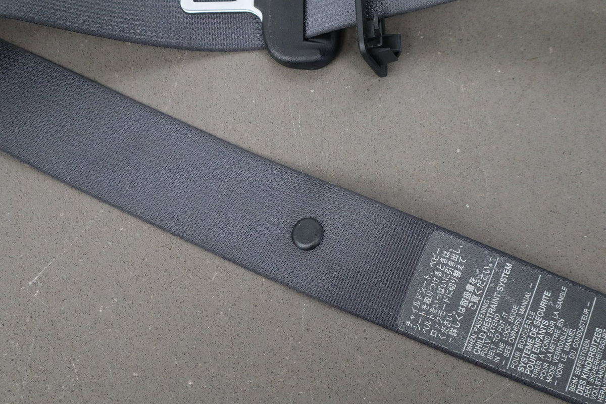 2007-09 Lexus LS460 Left Rear Seat Belt Black 20