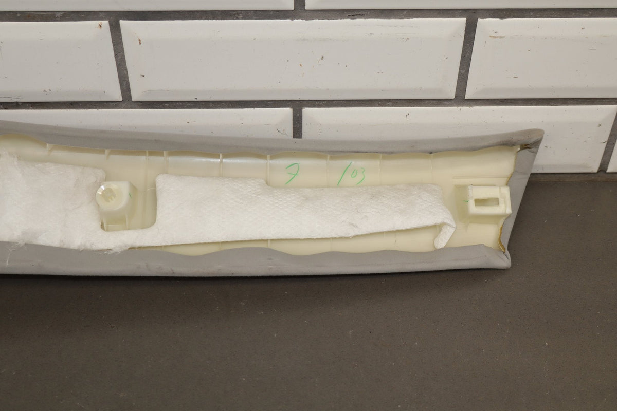 2007-09 Lexus LS460 Pair Front A Pillar Trim Lt. Grey