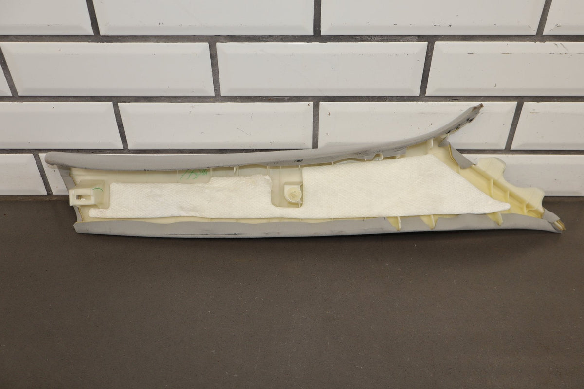 2007-09 Lexus LS460 Pair Front A Pillar Trim Lt. Grey