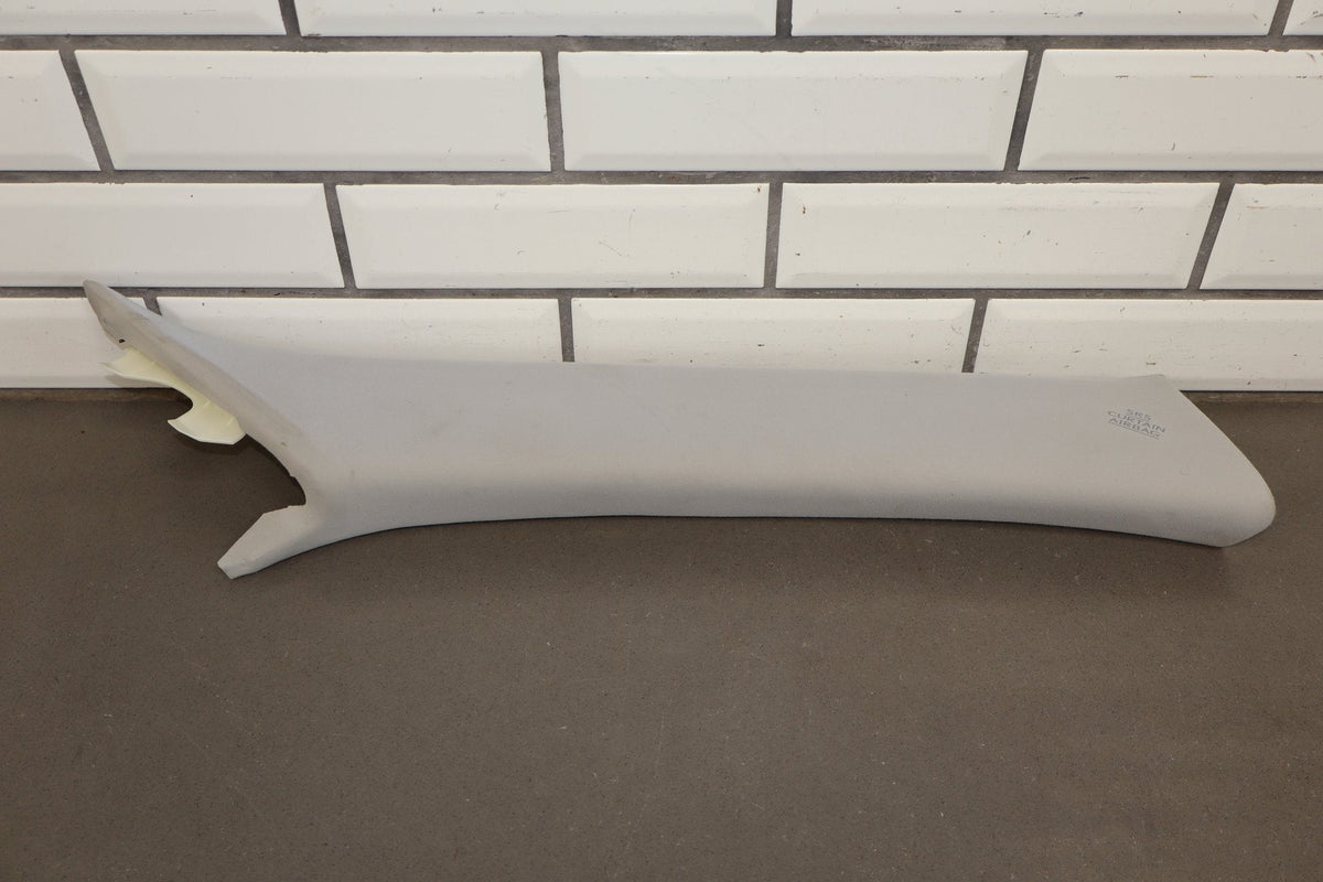 2007-09 Lexus LS460 Pair Front A Pillar Trim Lt. Grey