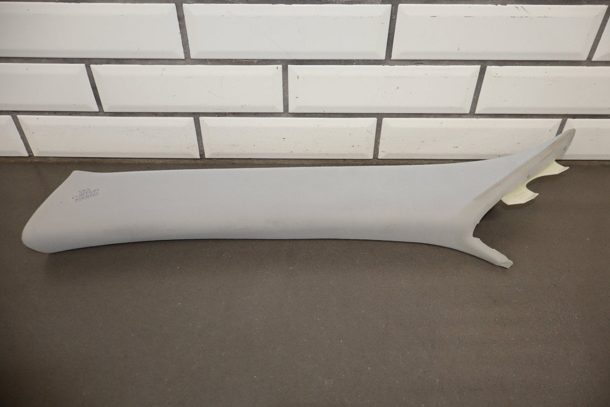 2007-09 Lexus LS460 Pair Front A Pillar Trim Lt. Grey