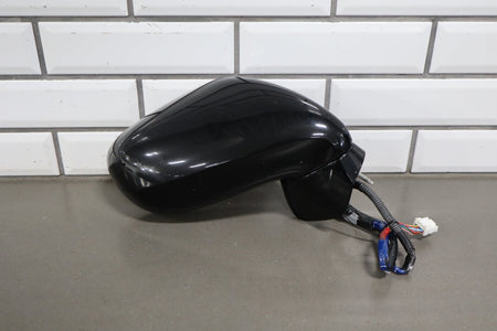 2007-09 Lexus LS460 Right Door Power Folding Mirror Obsidian Black 212