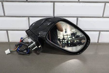 2007-09 Lexus LS460 Right Door Power Folding Mirror Obsidian Black 212