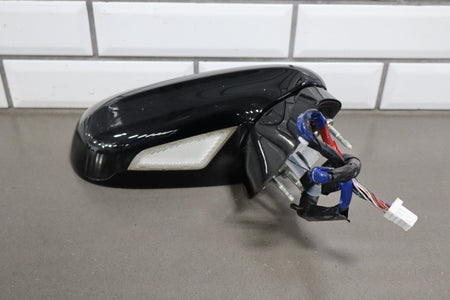 2007-09 Lexus LS460 Right Door Power Folding Mirror Obsidian Black 212