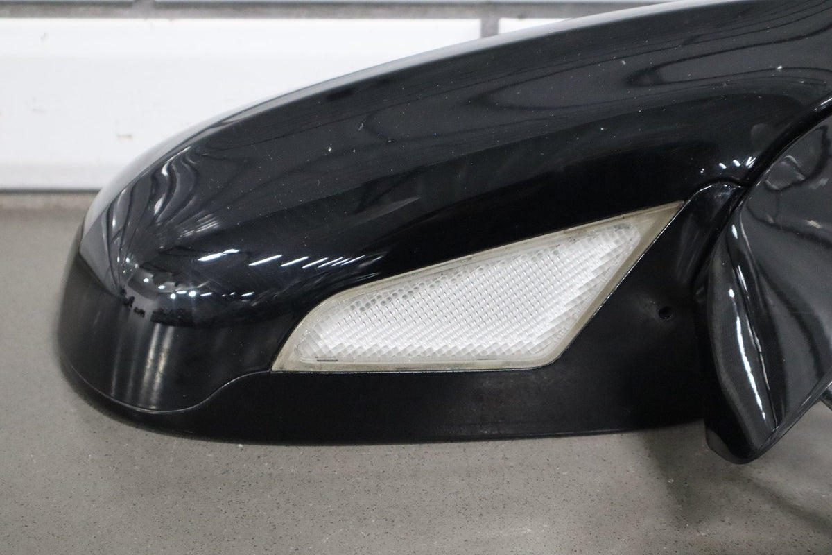 2007-09 Lexus LS460 Right Door Power Folding Mirror Obsidian Black 212
