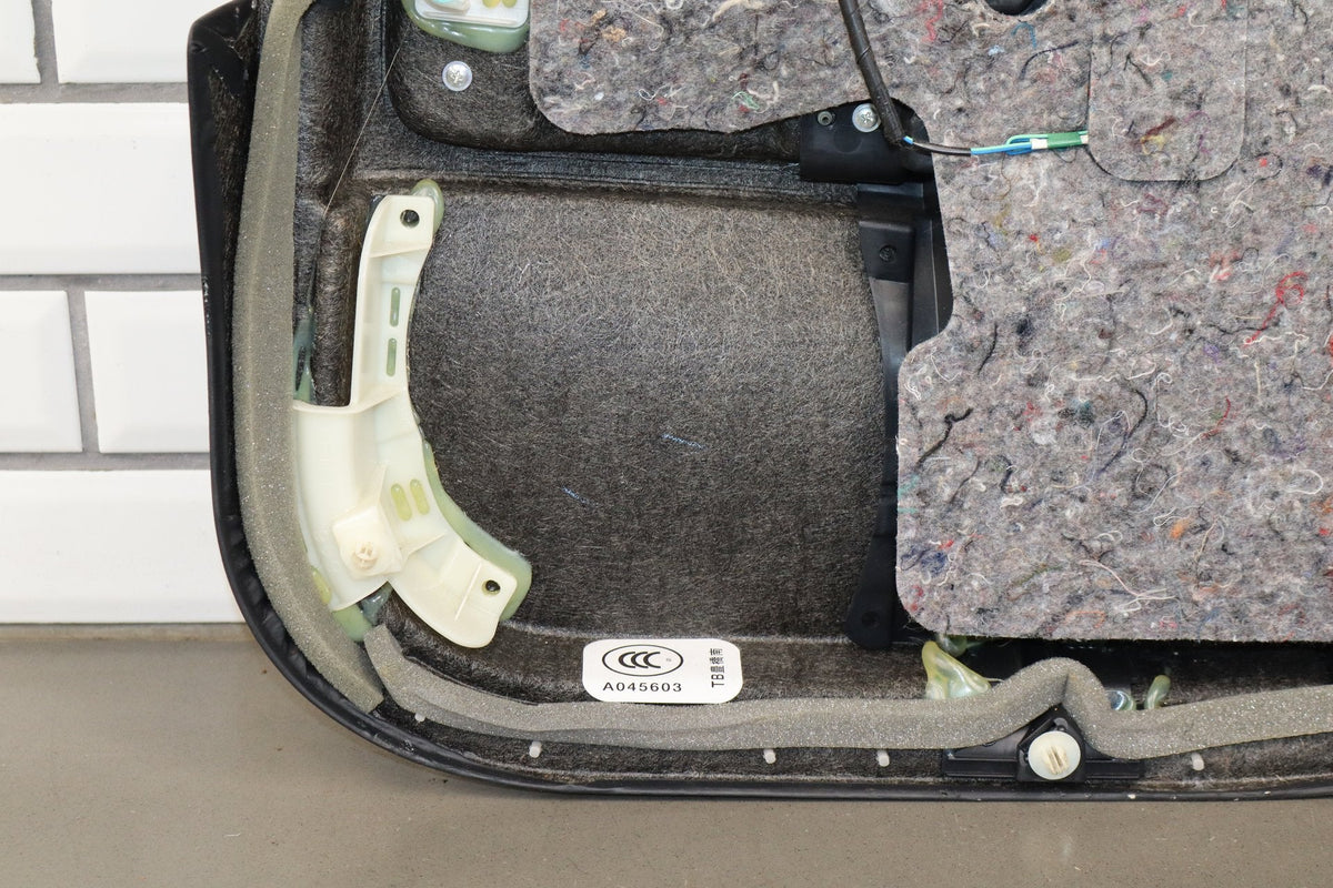 2007-09 Lexus LS460 SWB Left Rear Door Panel Black 20