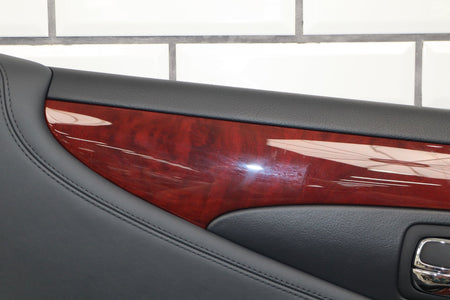 2007-09 Lexus LS460 SWB Left Rear Door Panel Black 20