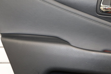 2007-09 Lexus LS460 SWB Left Rear Door Panel Black 20