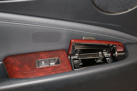2007-09 Lexus LS460 SWB Left Rear Door Panel Black 20