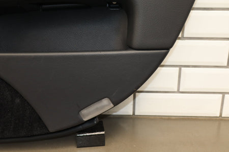 2007-09 Lexus LS460 SWB Right Rear Door Trim Panel Black 20