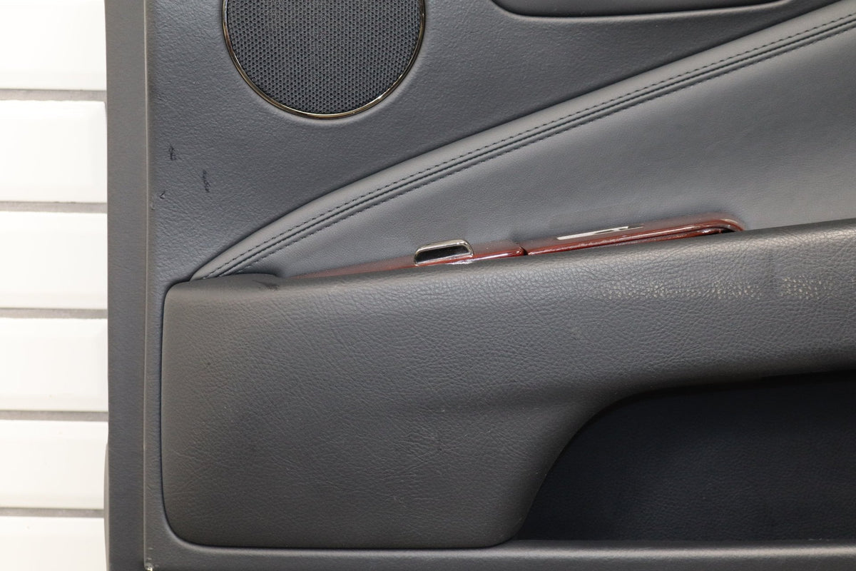 2007-09 Lexus LS460 SWB Right Rear Door Trim Panel Black 20
