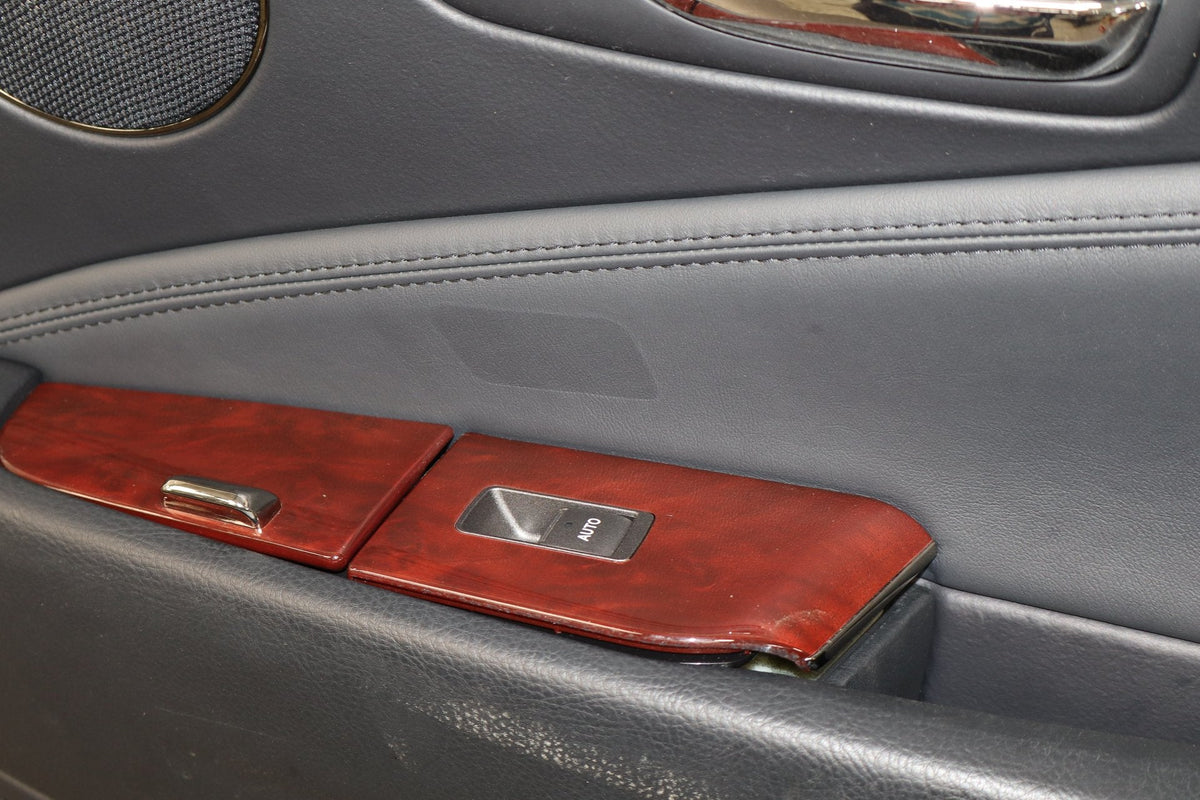 2007-09 Lexus LS460 SWB Right Rear Door Trim Panel Black 20