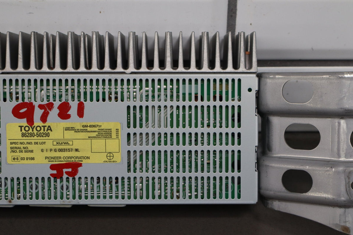 2007-12 Lexus LS460 RWD Pioneer Audio Radio Amplifier 8628050290 OEM