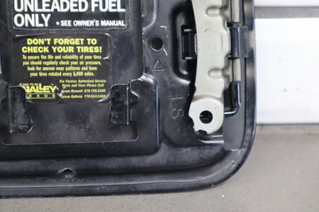 2007-17 Lexus LS460 Fuel Filler Door Obsidian Black 212
