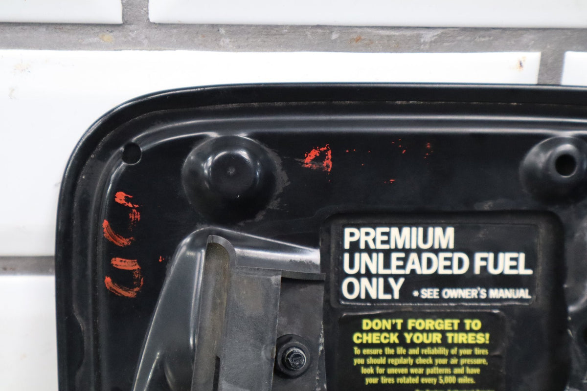 2007-17 Lexus LS460 Fuel Filler Door Obsidian Black 212