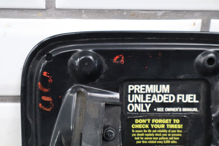 2007-17 Lexus LS460 Fuel Filler Door Obsidian Black 212