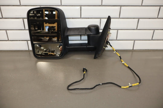 2007 - 2008 GMC Sierra 2500 Left Door Mirror Fire Red 74 25879085