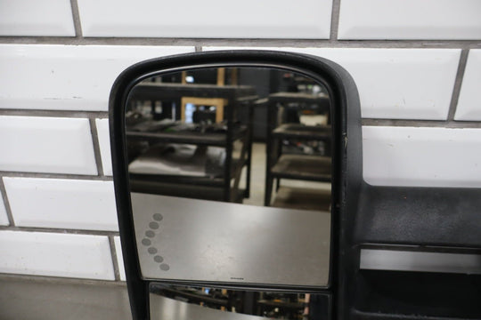 2007 - 2008 GMC Sierra 2500 Left Door Mirror Fire Red 74 25879085