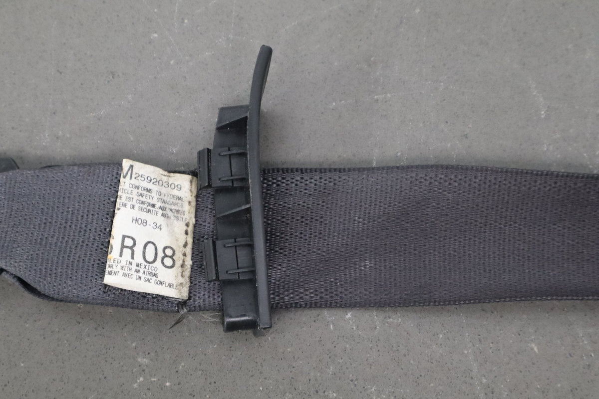 2007-2009 GMC Yukon LH Front Seat Belt Retractor Ebony 194