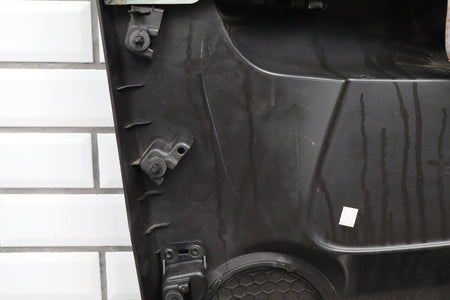 2007-2009 GMC Yukon LH Rear Door Panel Ebony 194 Leather
