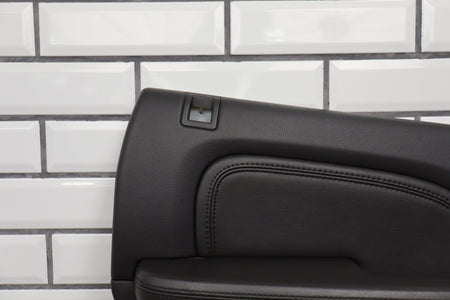 2007-2009 GMC Yukon LH Rear Door Panel Ebony 194 Leather