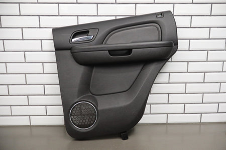 2007-2009 GMC Yukon RH Rear Door Panel Ebony 194 Leather