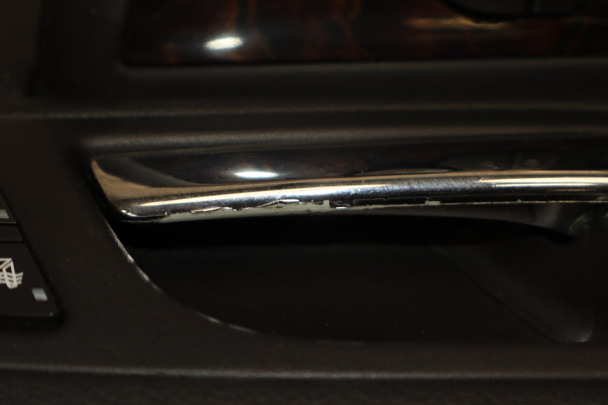 2007-2009 GMC Yukon Suburban Tahoe Driver Left Front Leather Door Panel Black