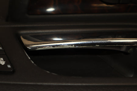 2007-2009 GMC Yukon Suburban Tahoe Driver Left Front Leather Door Panel Black