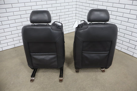 2007-2009 Jaguar XKR Leather Seats Set Front Rear Black OEM