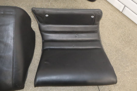 2007-2009 Jaguar XKR Leather Seats Set Front Rear Black OEM