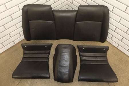 2007-2009 Jaguar XKR Leather Seats Set Front Rear Black OEM