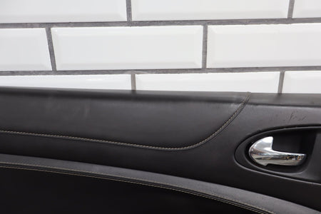 2007-2009 Jaguar XKR Left Front Interior Trim Panel Warm Charcoal LEG