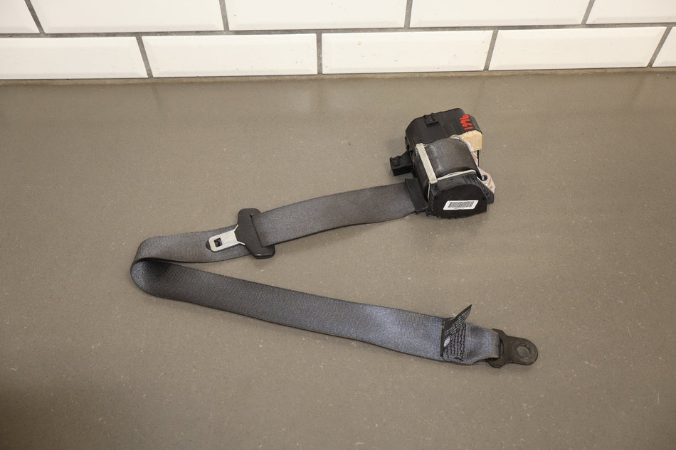 2007-2009 Jaguar XKR Left Front Seat Belt Warm Charcoal LEG